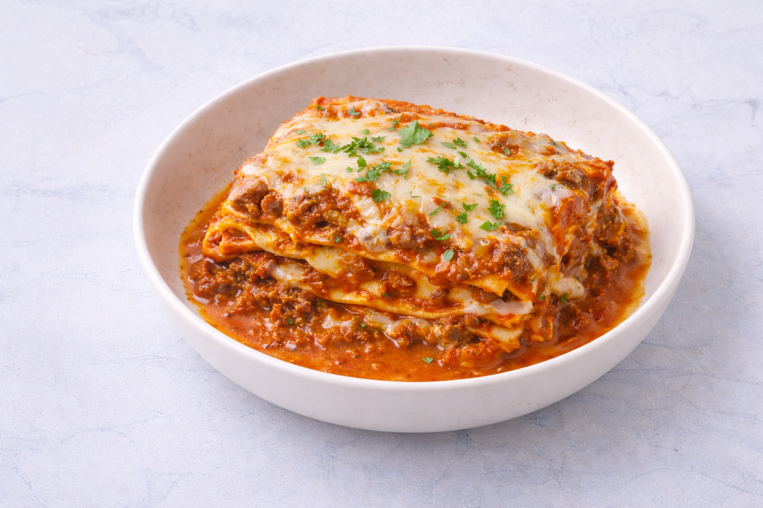 Slow-Baked Beef Lasagna