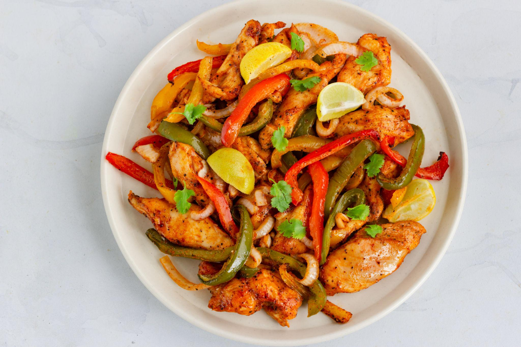 Sizzling Chicken Fajita Bowl