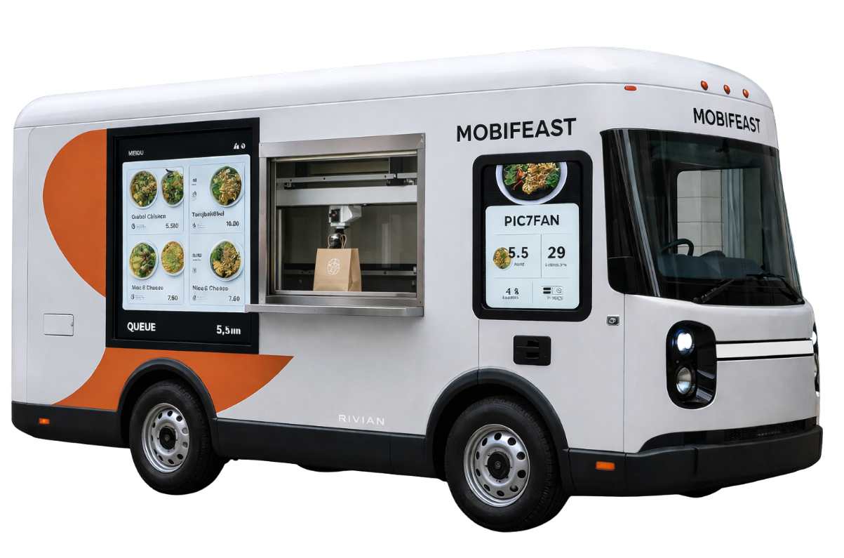 MobiFeast robotic food truck exterior